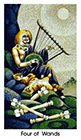 cat-people - Four of Wands