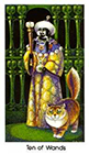 cat-people - Ten of Wands