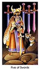 cat-people - Five of Swords