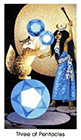 cat-people - Three of Coins