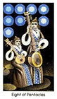 cat-people - Eight of Coins