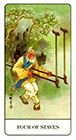 chinese - Four of Staves