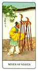chinese - Seven of Staves