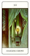 The Hanged Man Tarot card in Chinese deck