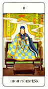 The High Priestess Tarot card in Chinese Tarot deck