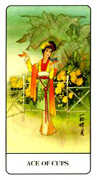 Ace of Cups Tarot card in Chinese Tarot deck