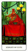 Knight of Cups Tarot card in Chinese Tarot deck