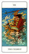 The Chariot Tarot card in Chinese deck