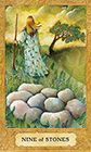 chrysalis - Nine of Coins