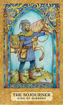 King of Cups Tarot card in Chrysalis Tarot deck