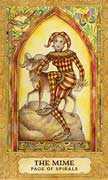 Page of Wands Tarot card in Chrysalis Tarot deck