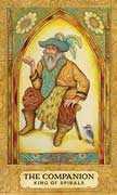 King of Wands Tarot card in Chrysalis Tarot deck