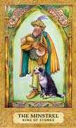 King of Coins Tarot card in Chrysalis deck