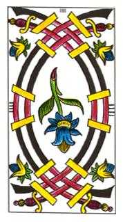 Four of Swords Tarot card in Classic Tarot deck