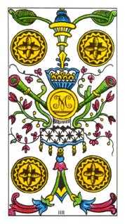 Four of Pentacles