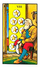 connolly - Eight of Pentacles