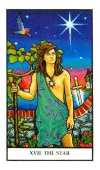 The Star Tarot card in Connolly Tarot deck