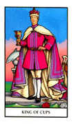 King of Cups Tarot card in Connolly Tarot deck