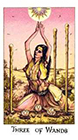 cosmic - Three of Wands
