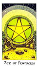 cosmic - Ace of Coins