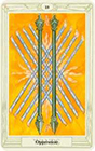 crowley - Ten of Wands