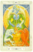 Art Tarot card in Crowley deck