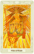 Prince of Wands Tarot card in Crowley deck