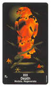 Death Tarot card in Crow's Magick deck