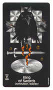 King of Swords Tarot card in Crow's Magick deck