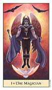 The Magician Tarot card in Crystal Visions deck