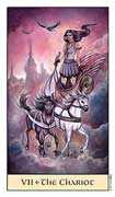 The Chariot Tarot card in Crystal Visions Tarot deck