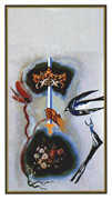 Ace of Swords Tarot card in Salvador Dali deck
