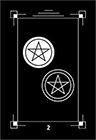 dark-exact - Two of Coins