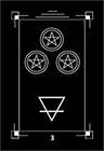 dark-exact - Three of Coins