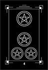 dark-exact - Four of Coins