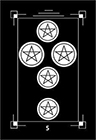 dark-exact - Five of Coins