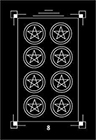 dark-exact - Eight of Coins