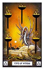 dragon - Five of Wands