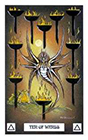 dragon - Ten of Wands