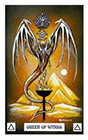 dragon - Queen of Wands