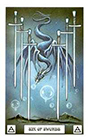 dragon - Six of Swords