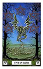 dragon - Five of Coins