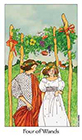 dreaming-way - Four of Wands