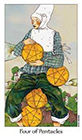dreaming-way - Four of Coins