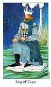 King of Cups Tarot card in Dreaming Way Tarot deck