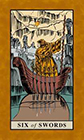 english-magic - Six of Swords
