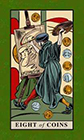 english-magic - Eight of Coins