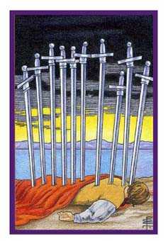 tarot swords ten epicurean cards recipe deck