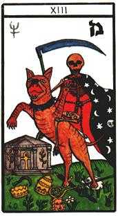Death Tarot card in Esoterico Tarot deck