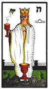 Queen of Cups Tarot card in Esoterico deck